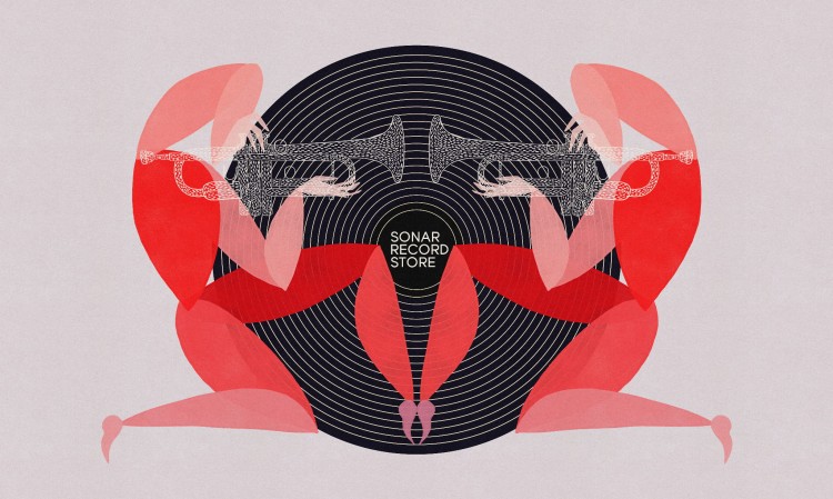 Plakat Sonar aut. Mary Zaleska