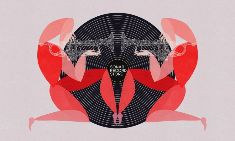 Plakat Sonar aut. Mary Zaleska
