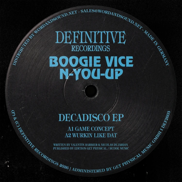 Boogie Vice & N-You-Up – Decadisco EP