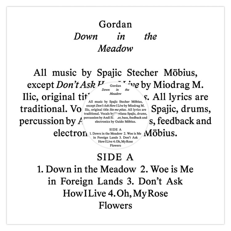 Gordan - Down In The Meadow EP