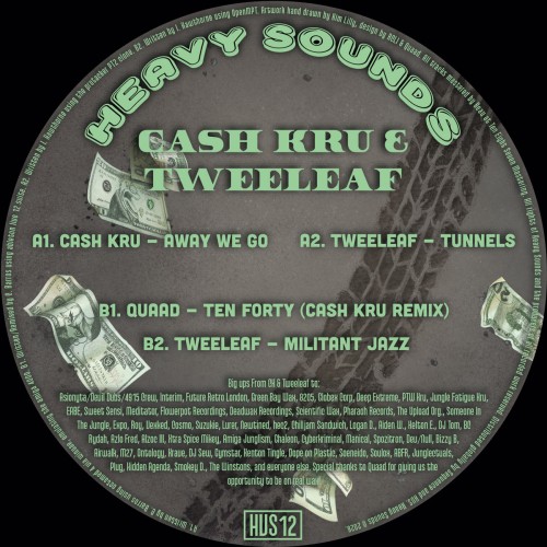 Cash Kru & Tweeleaf – HVS12 [EP]